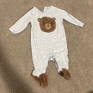 Sterling Baby 3 month teddy bear footie
